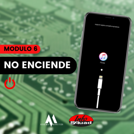 Reparación de iPhone – Fallas de NAND y equipos que no encienden
